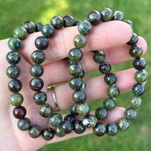 Dragons Bloodstone 8mm bracelet